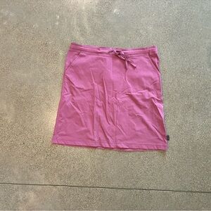 Prana Pink Mini Skirt